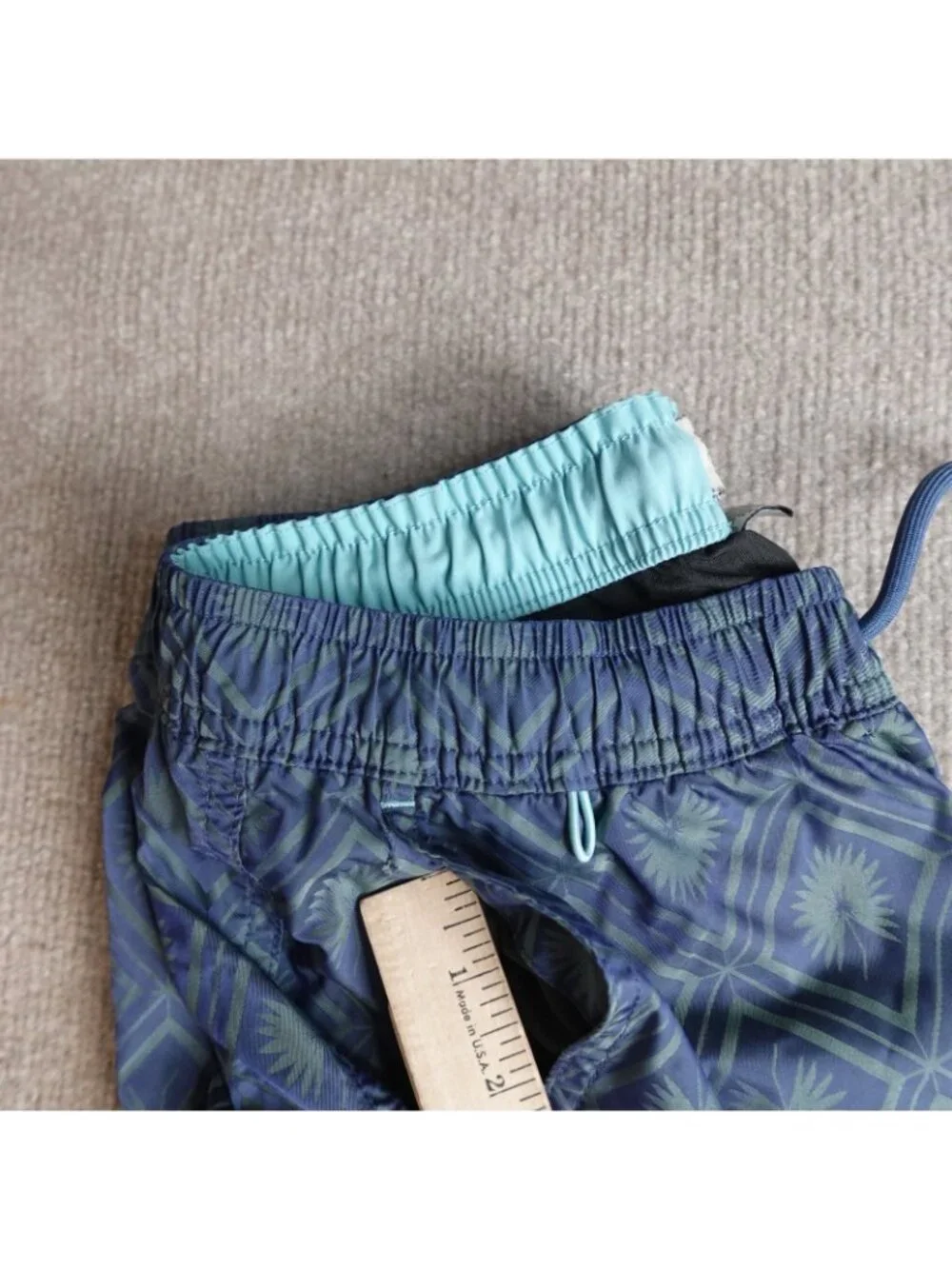 Scotch & Soda Shorts Small Geometric Lined Drawstring